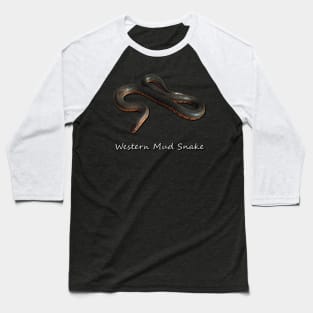 Western Mud Snake Baseball T-Shirt